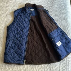 Peter Millar Quilted Vest, Fleece Lined
